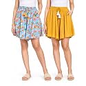 B STORIES Women39s Viscose Printed Lounge Culotte