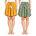 B STORIES Women39s Viscose Printed Lounge Culotte
