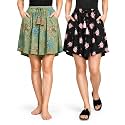 B STORIES Women39s Viscose Printed Lounge Culotte