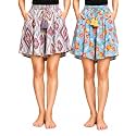 B STORIES Women39s Viscose Printed Lounge Culotte