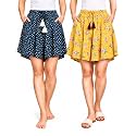 B STORIES Women39s Viscose Printed Lounge Culotte