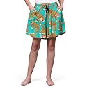 B STORIES Women's Ultra-Soft Printed 100% Viscose Culotte Shorts | Soft Casual High Waist Lounge Shorts | Girls Ladies Stylish Quirky Casual Summer Beach Bottoms (S-XXL)