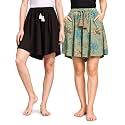 B STORIES Women39s Viscose Printed Lounge Culotte
