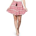 B STORIES Women's Ultra-Soft Printed 100% Viscose Culotte Shorts | Soft Casual High Waist Lounge Shorts | Girls Ladies Stylish Quirky Casual Summer Beach Bottoms (S-XXL)