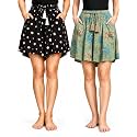 B STORIES Women39s Viscose Printed Lounge Culotte