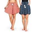 B STORIES Women39s Viscose Printed Lounge Culotte