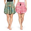 B STORIES Women39s Viscose Printed Lounge Culotte