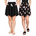 B STORIES Women39s Viscose Printed Lounge Culotte