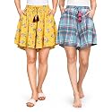 B STORIES Women39s Viscose Printed Lounge Culotte