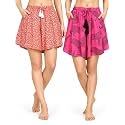B STORIES Women39s Viscose Printed Lounge Culotte