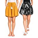 B STORIES Women39s Viscose Printed Lounge Culotte