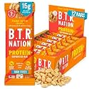B.T.R Nation - High Protein Bar Peanut Butter Crunch - Vegan - 12 Bars