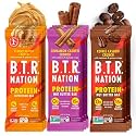 B.T.R Nation - High Protein Bar Variety Pack- Vegan - 9 Bars