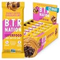 B.T.R Nation - Superfood Protein Bar Peanut Butter Chocolate Chip - 12 Bars