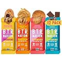 B.T.R Nation - Superfood Protein Bar Variety Pack - Vegan - 12 Bars