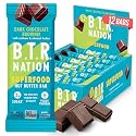 B.T.R Nation - Superfood Protein Bar Dark Chocolate - Vegan - 12 Bars