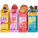 B.T.R Nation - Superfood Protein Bar Variety Pack - Vegan - 12 Bars