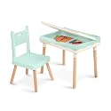 B. toys Kids Desk & Chair Set, Little Desk & Chair Duo, Mint, Furniture