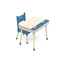 B. toys Kids Desk Set, Little Desk & Chair Duo, Navy & Ivory, Furniture
