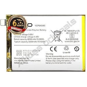 b-v0 battery for vivo iqoo z6 44w battery with 6 month warranty aa184