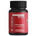 B'VERGE® Berberine Supplement 98% (berberis vulgaris) | With Milk Thistle Capsules for Liver | 7 Veg Capsules