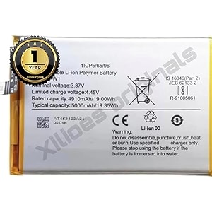 b-w1 battery for vivo y02s vivo y02 v2203 battery with 1 year warranty aa243