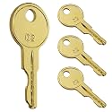 B02 Keys for Tool Chest and Cabinet Locks Fits Hus-ky Tool Box Home De-pot Hud-son De-walt Toolboxes 4 Pack