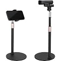 B15 All Metal Webcam Phone Desk Camera Stand 360° Swivel Holder for Webcam C960 C930e C930 C920 C920S C922x C922 Brio 4K C925e C615 and Other 1/4'' Thread Devices