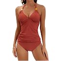 B2prity Women39s Tankini Set Halter Tummy Control