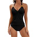 B2prity Women39s Tankini Set Halter Tummy Control