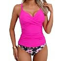 B2prity Women39s Tankini Swimsuits Tummy Control Ruched