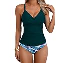 B2prity Women39s Tankini Swimsuits Tummy Control Ruched