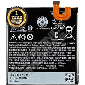 b2pw4100 battery for htc google pixel htc nexus s1 for google pixel 1st gen 2016 battery with 1 year warranty m16