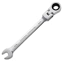 B4B BANG 4 BUCK 3/4 Wrench, Flex-Head Ratcheting Combination Wrench Industrial Grade 72 Teeth 12 Point Ratchet Box Ended and Open End Spanner Tools, SAE
