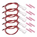 5pcs B4J-H25B0-V0-00 Accessory Power Lead Kit Replacement for Yamaha Wolverine RMAX and 850 X2 X4 RMAX2 RMAX4