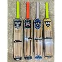 Kashmiri Popular Willow Band Scoop Bat For Hard And Soft Tennis Ball (Double Blade, Full Size)