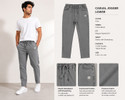 BaalgovindEnt Solid Men Grey Track Pants