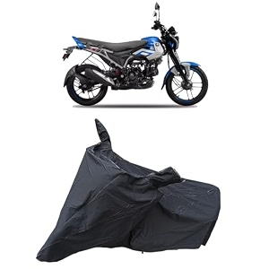 bajaj freedom 125 waterproof bike body cover  snow  sun amp dust protection easy to clean  belt with lock
