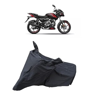 bajaj pulsar 125 waterproof for bike body  snow  sun amp dust protection easy to clean  belt with lock black