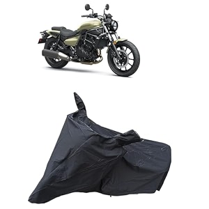 eliminator waterproof bike body cover  snow  sun amp dust protection easy to clean  belt with lock