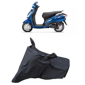hero destini prime waterproof bike body cover  snow  sun amp dust protection easy to clean  belt with lock