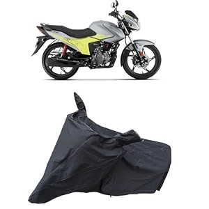 hero glamour xtec waterproof bike body cover  snow  sun amp dust protection easy to clean  belt with lock