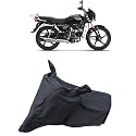 Hero Splendor Plus Xtec Waterproof For Bike Body | Snow + Sun &amp; Dust Protection Easy To Clean + Belt With Lock, Black