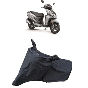 hnda dio 125 waterproof bike body cover  snow  sun amp dust protection easy to clean  belt with lock