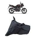 Hnda SP160 Waterproof For Bike Body | Snow + Sun &amp; Dust Protection Easy To Clean + Belt With Lock, Black