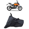 KTM 125 Duke 2026 2025-2024 Waterproof Bike Body Cover | Snow + Sun &amp; Dust Protection Easy to Clean + Belt with Lock