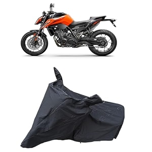 ktm 650 duke waterproof bike body cover  snow  sun amp dust protection easy to clean  belt with lock