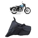 New Bullet 350 2026 2025-2024 Waterproof Bike Body Cover | Snow + Sun &amp; Dust Protection Easy to Clean + Belt with Lock