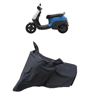 ola s1 x waterproof bike body cover  snow  sun amp dust protection easy to clean  belt with lock