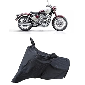 re bullet 650 waterproof bike body cover  snow  sun amp dust protection easy to clean  belt with lock